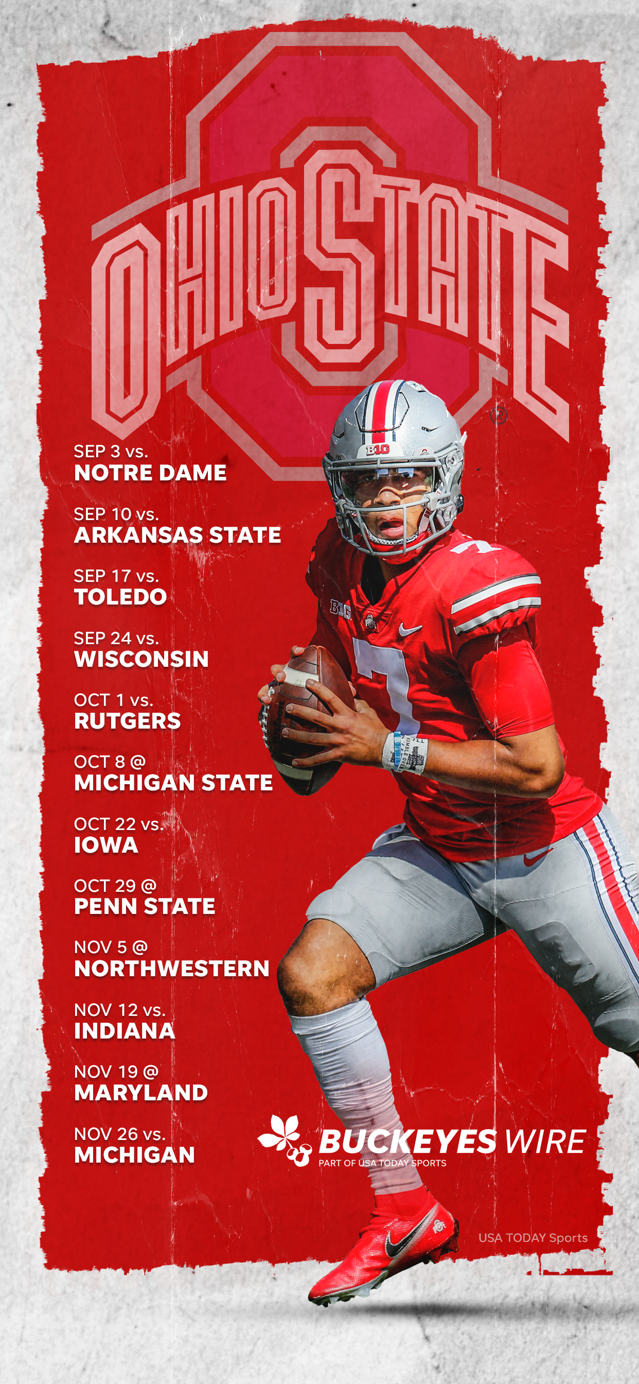 ohio state university football schedule