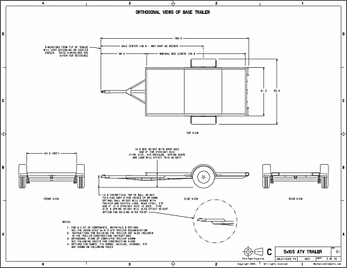 enclosed trailer plans