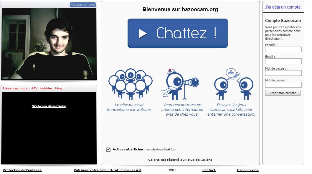 chatroulette bazoocam org