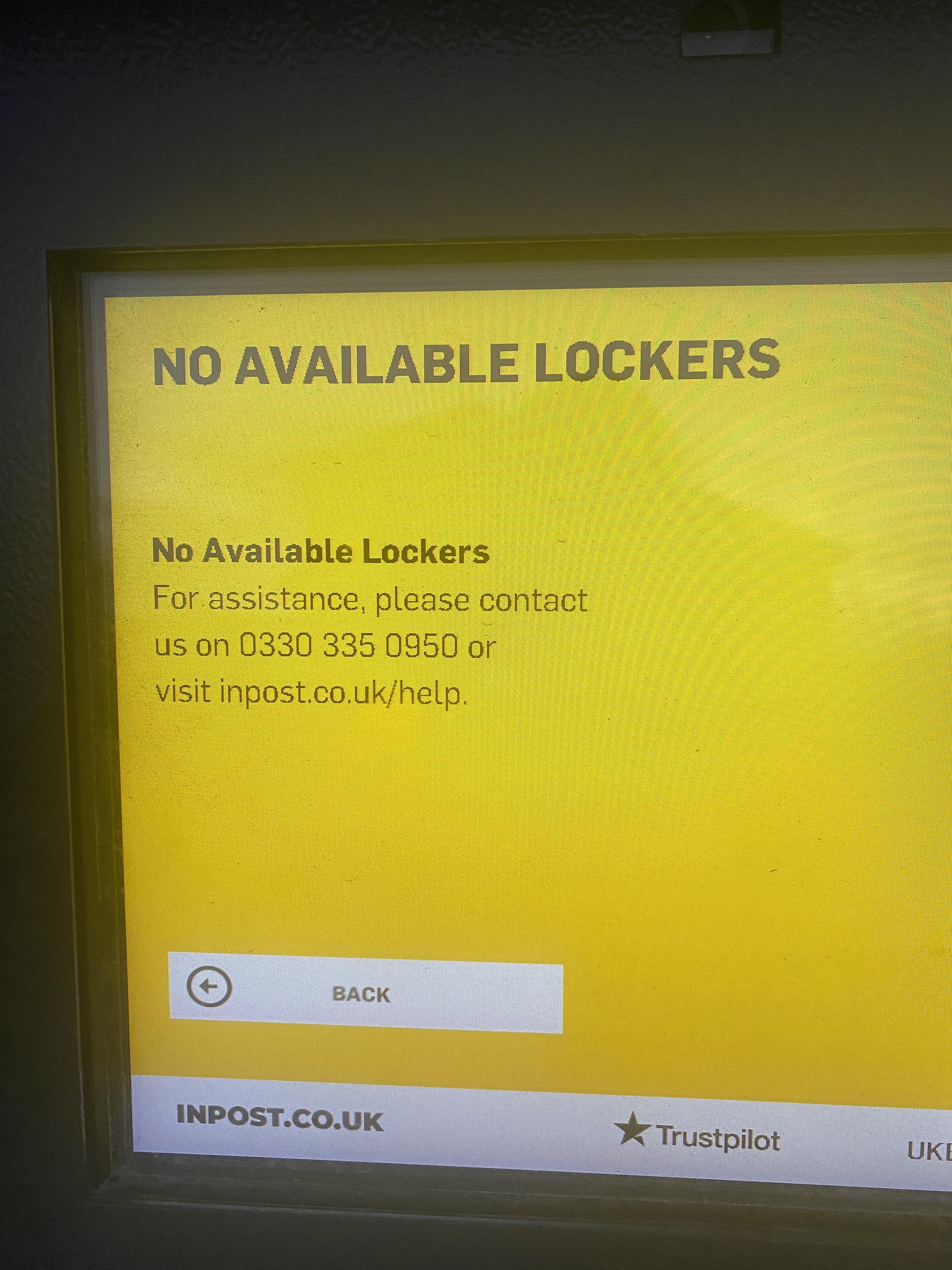 put wrong parcel in inpost locker uk