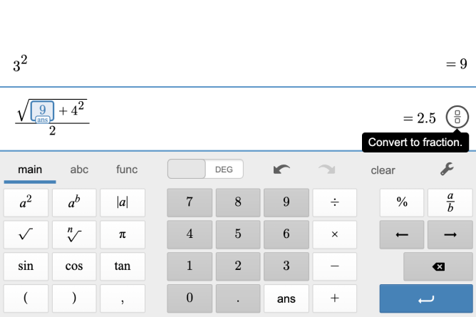 desmos sci calc