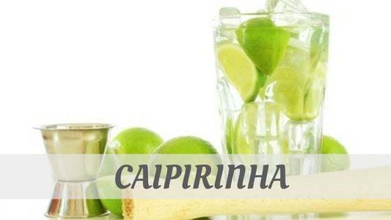 caipirinha cocktail pronunciation