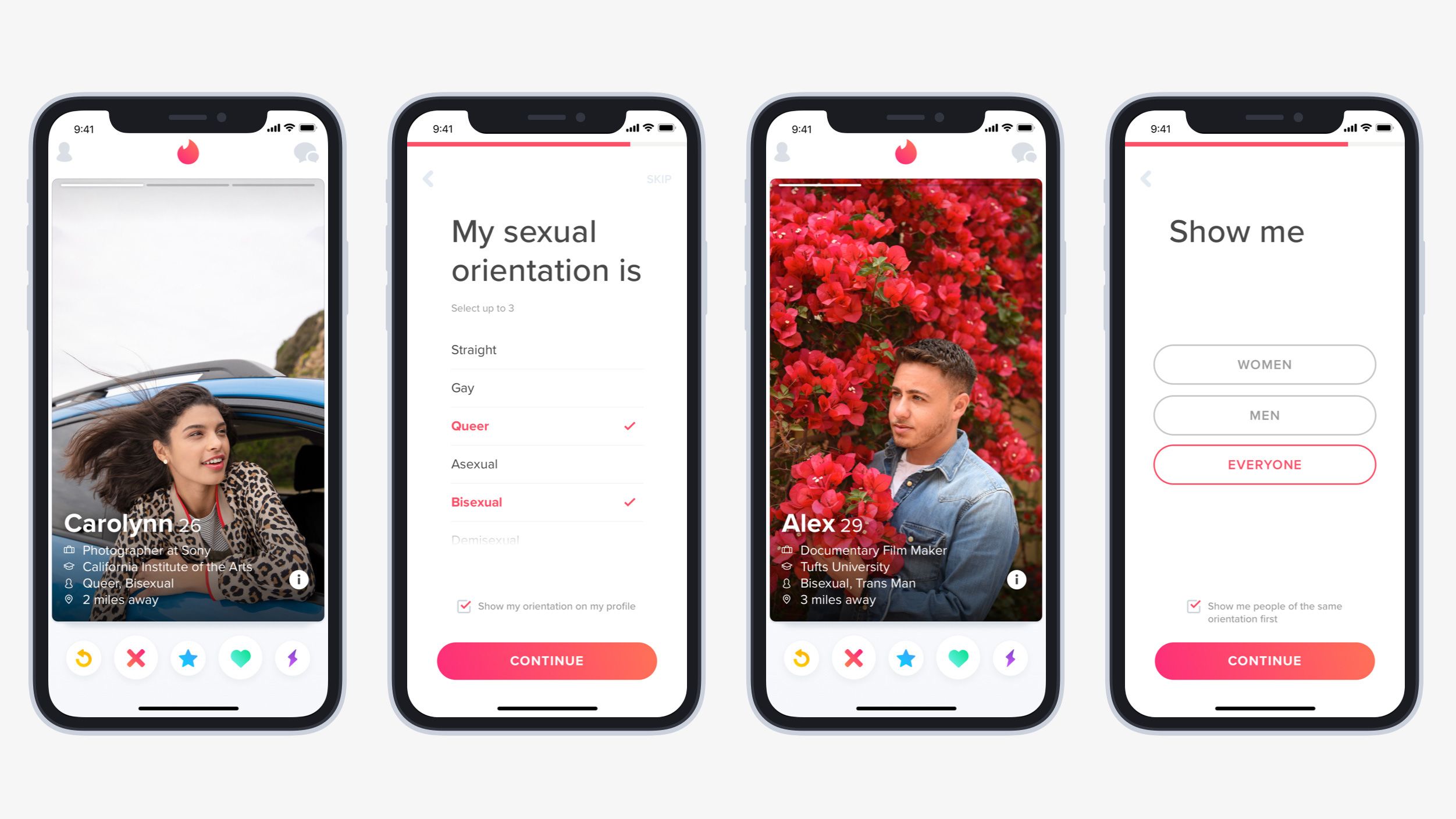 tinder search without registering