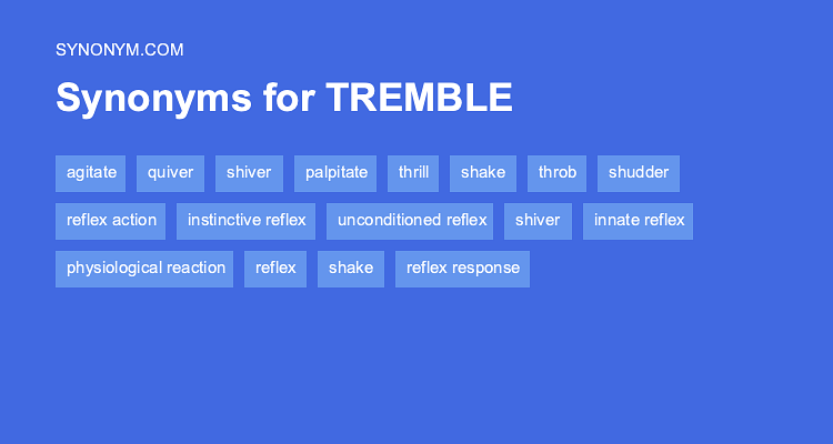 trembling synonyms