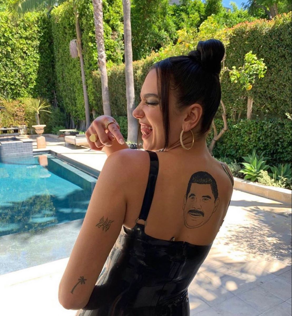 dua lipa tattoo