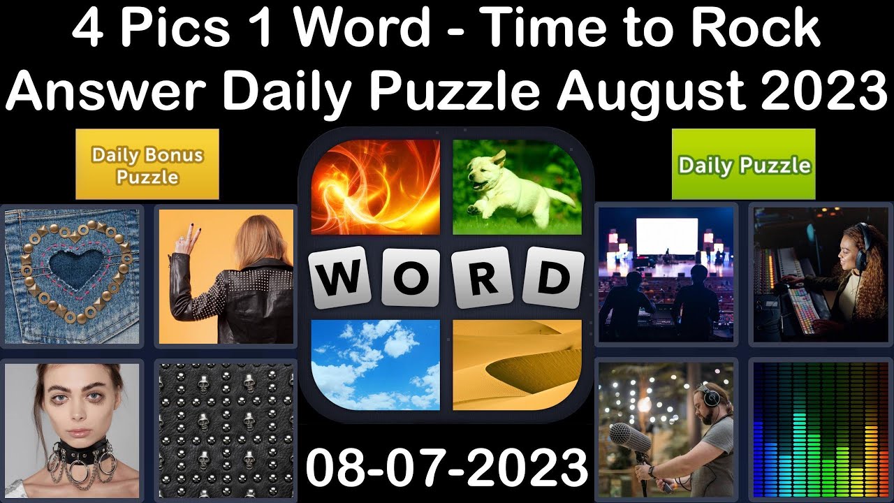 4 pic one word daily puzzle