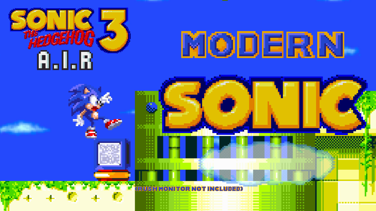 modern sonic in sonic 3