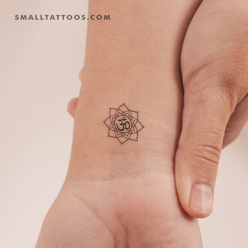 small mandala tattoo