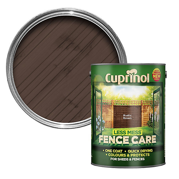 b and q grey fence paint