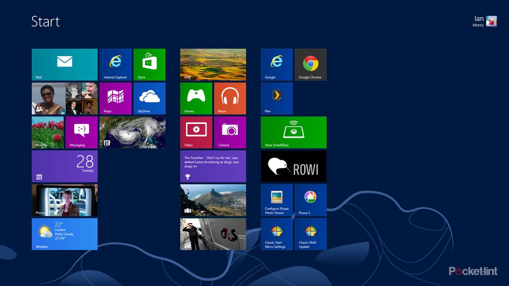 windows 8 start menu hd