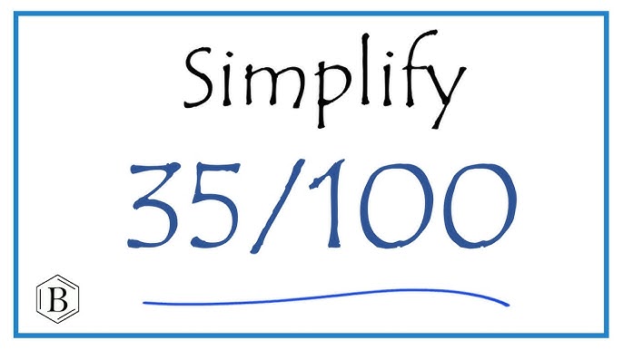 35/100 simplified