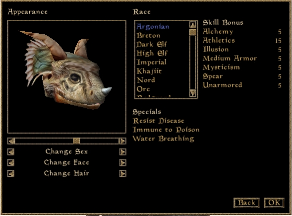 morrowind character builder