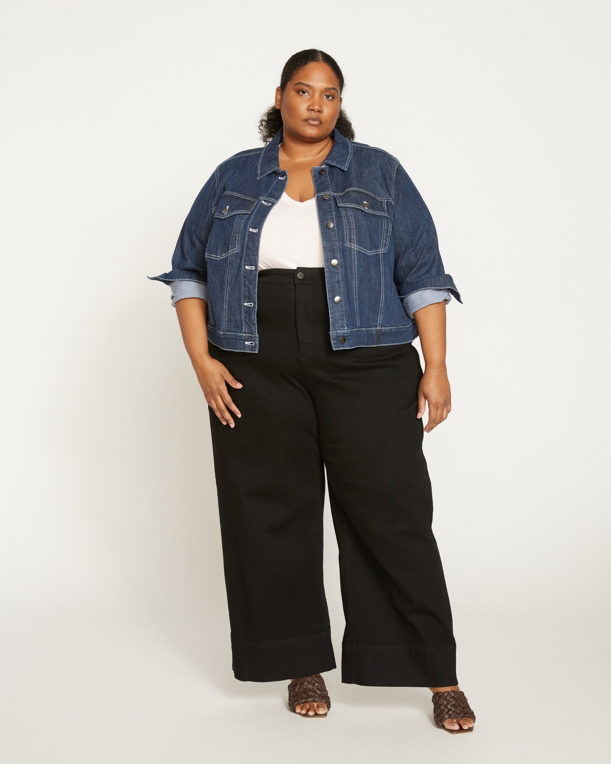 jean jacket for plus size