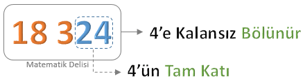 4 ile bölünme kuralı