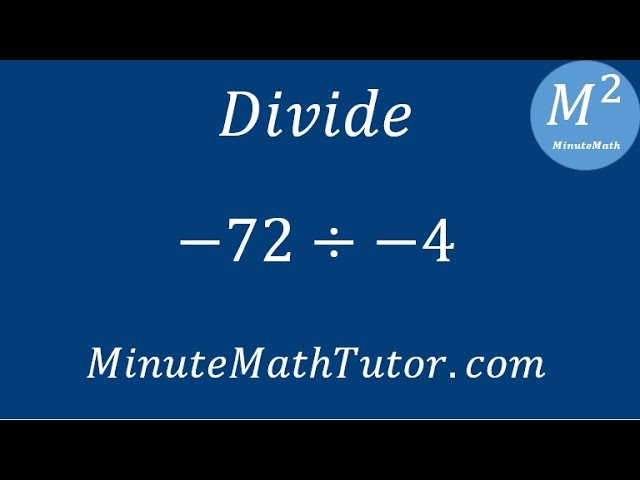 72 divided by 4