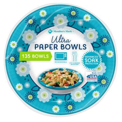 sams club paper bowls