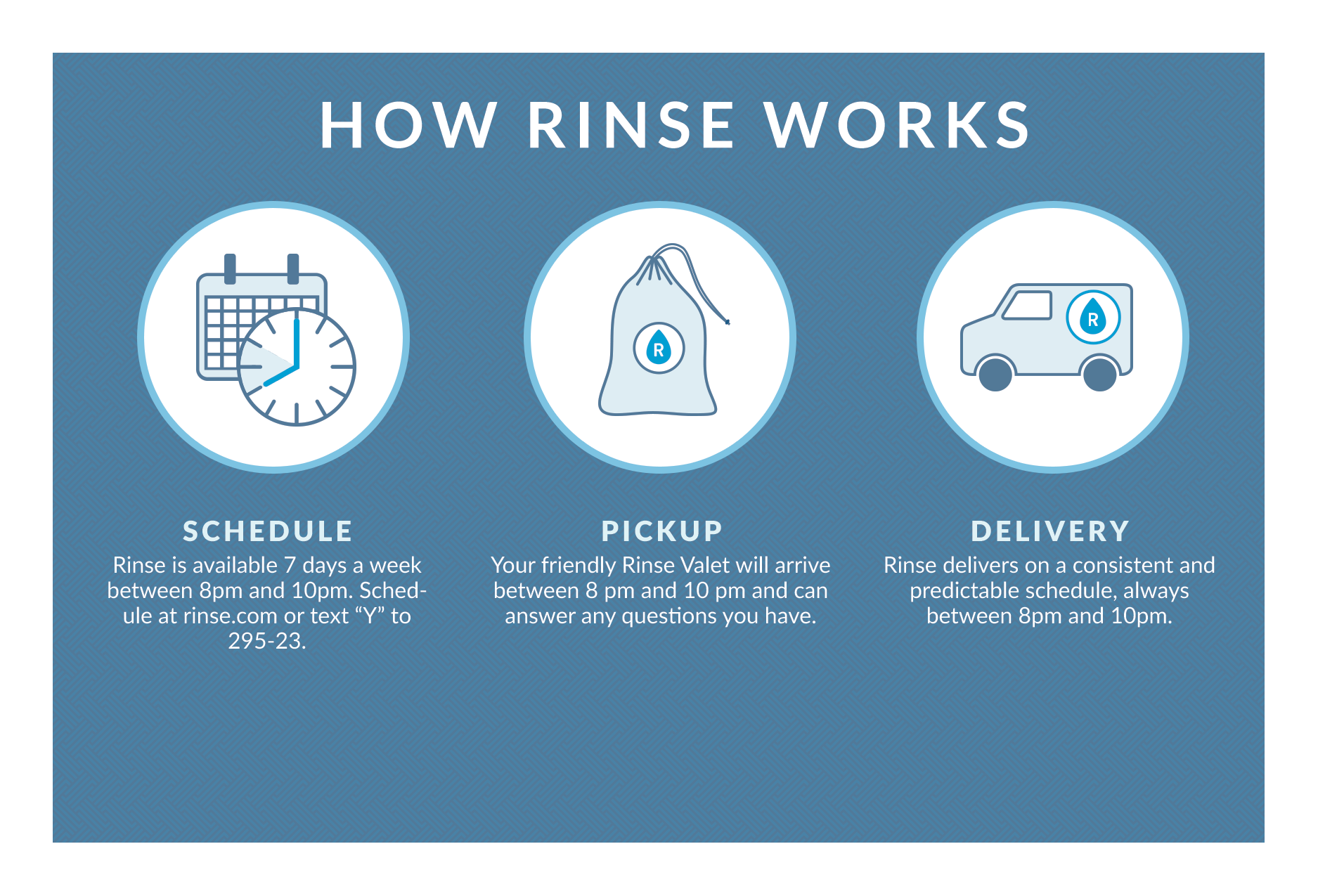 rinse dry cleaning