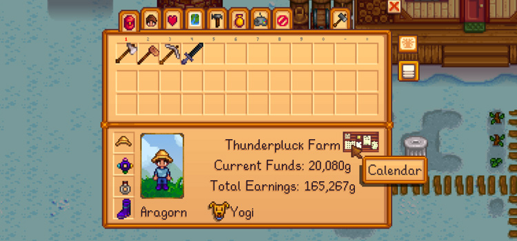 stardew valley ui