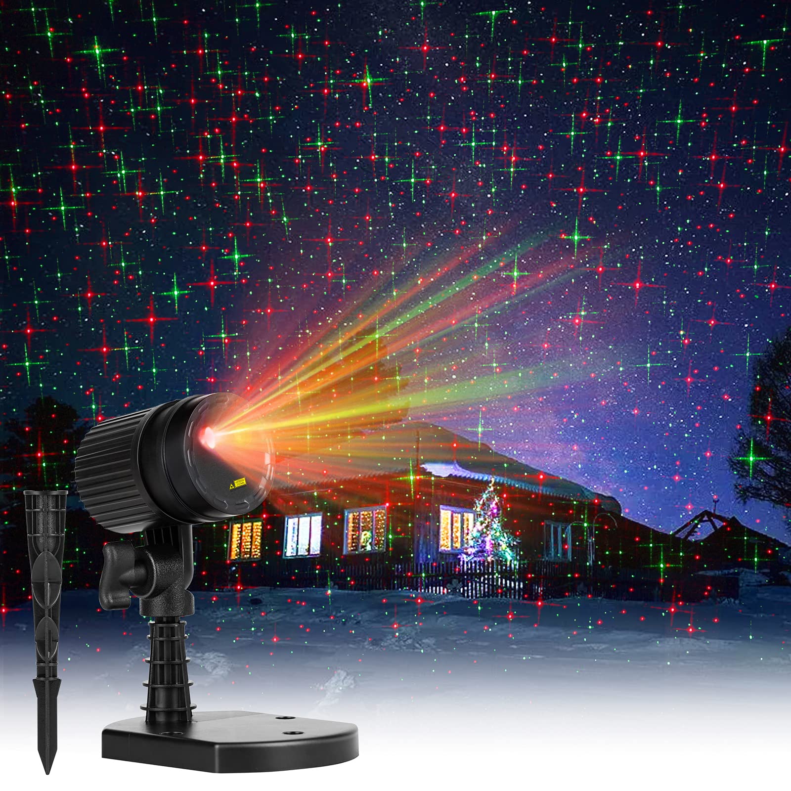 christmas laser lights outdoor