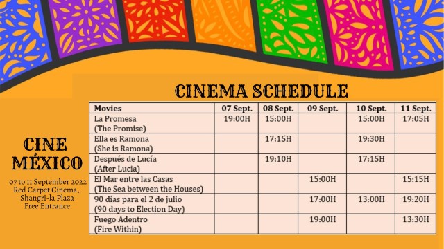 edsa shangri la cinema schedule today