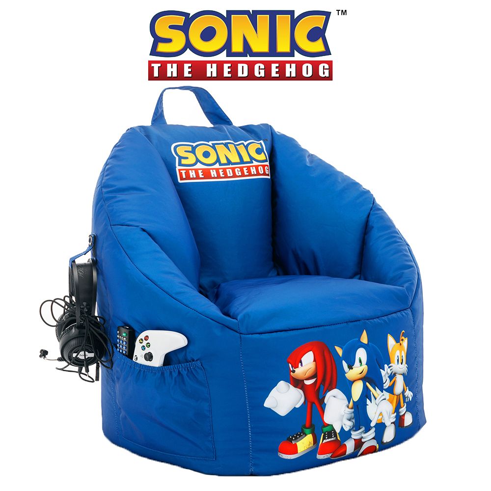 sonic bean bag chair