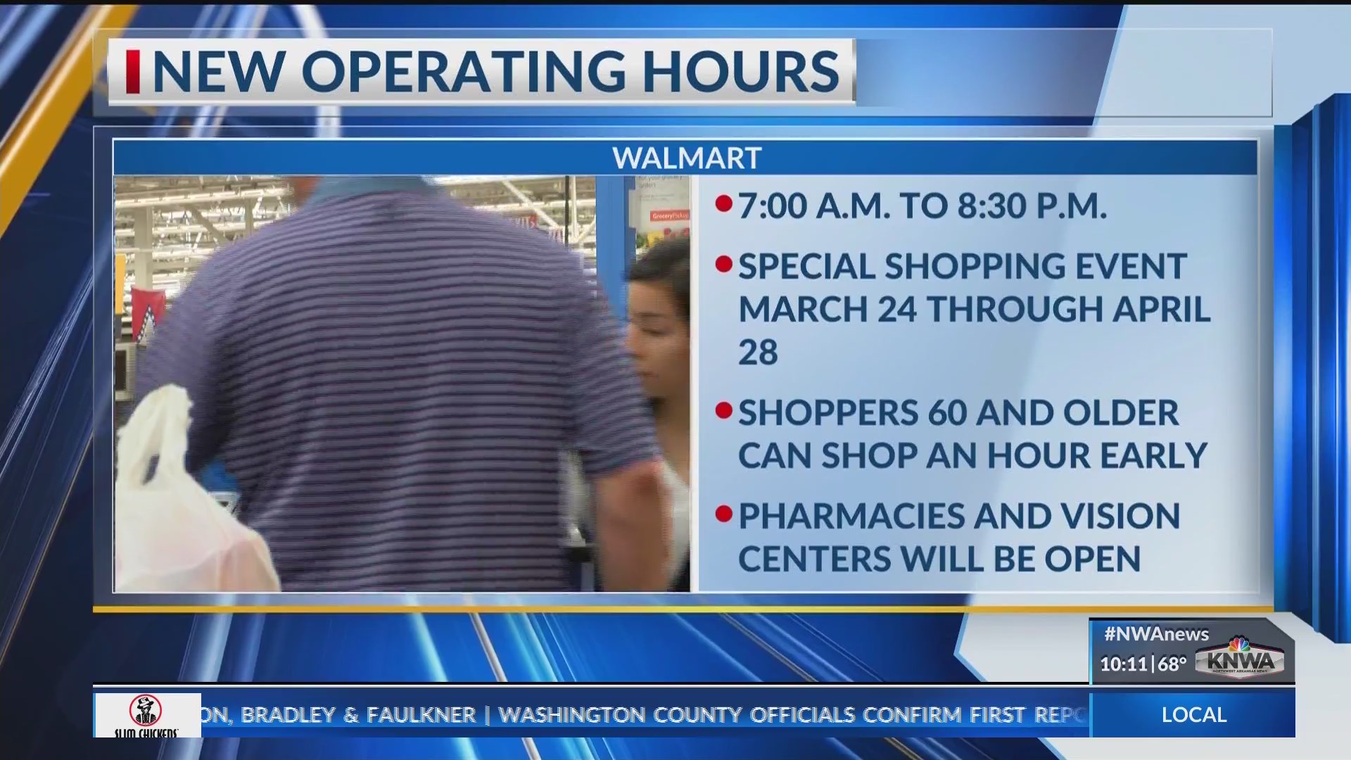 new hours for walmart