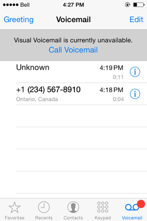 bell.ca/voicemail