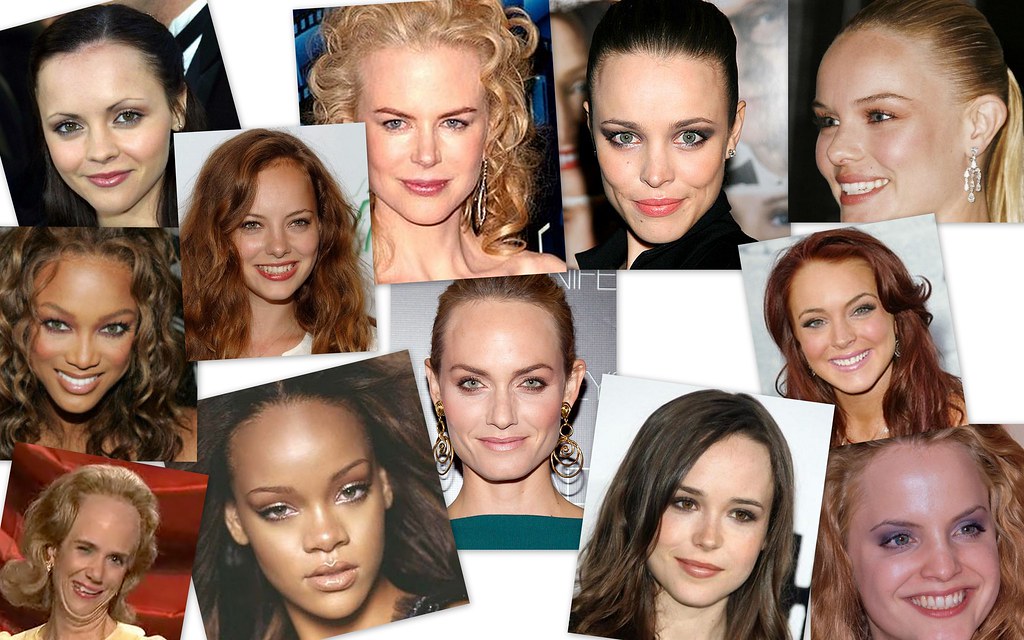 actresses with high foreheads