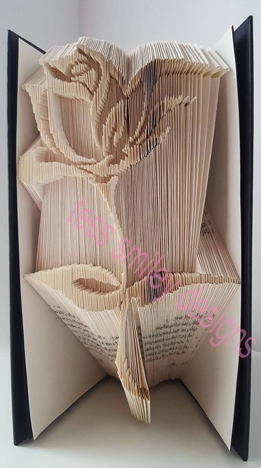 folding book pages art