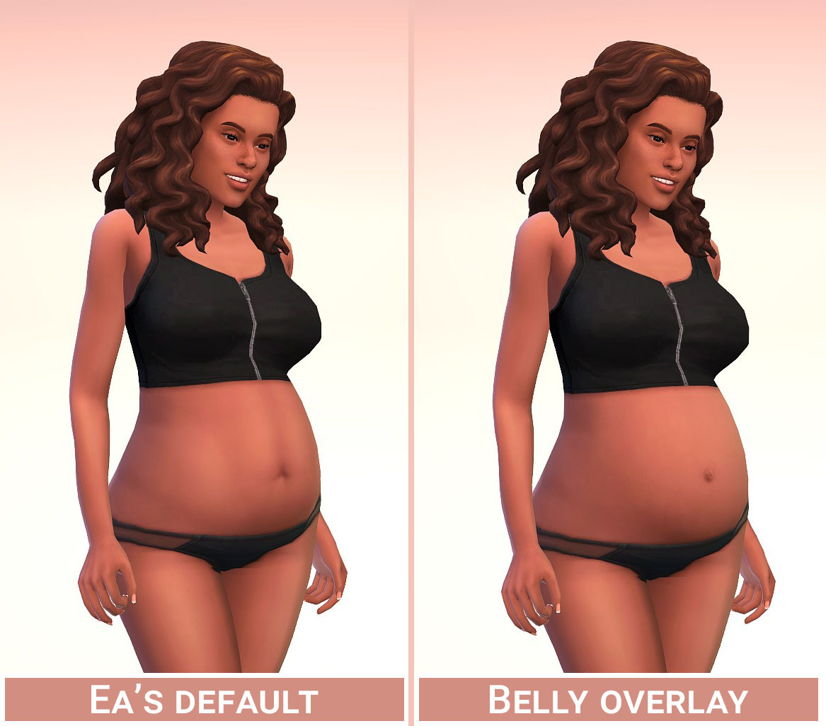 sims 4 pregnancy belly