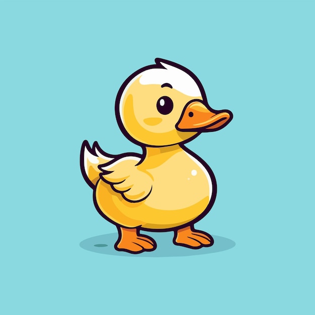 cute duck cartoon