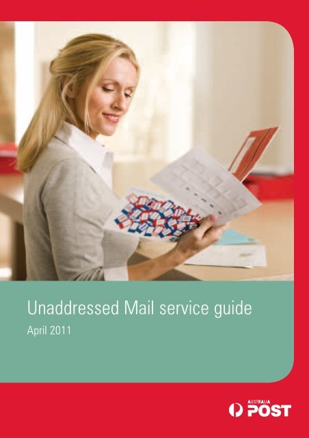 australia post unaddressed mail