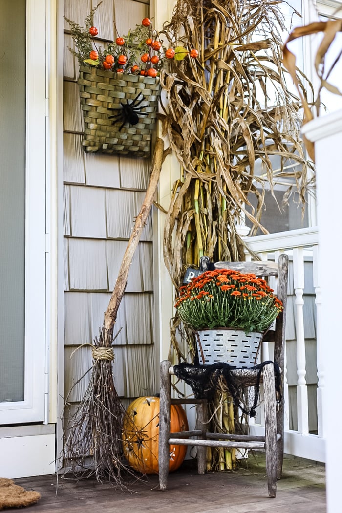 witch broom decorating ideas