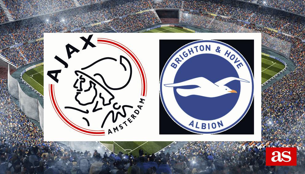 alineaciones de brighton contra ajax