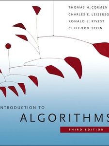 introduction to algorithms 3rd edition solution manual