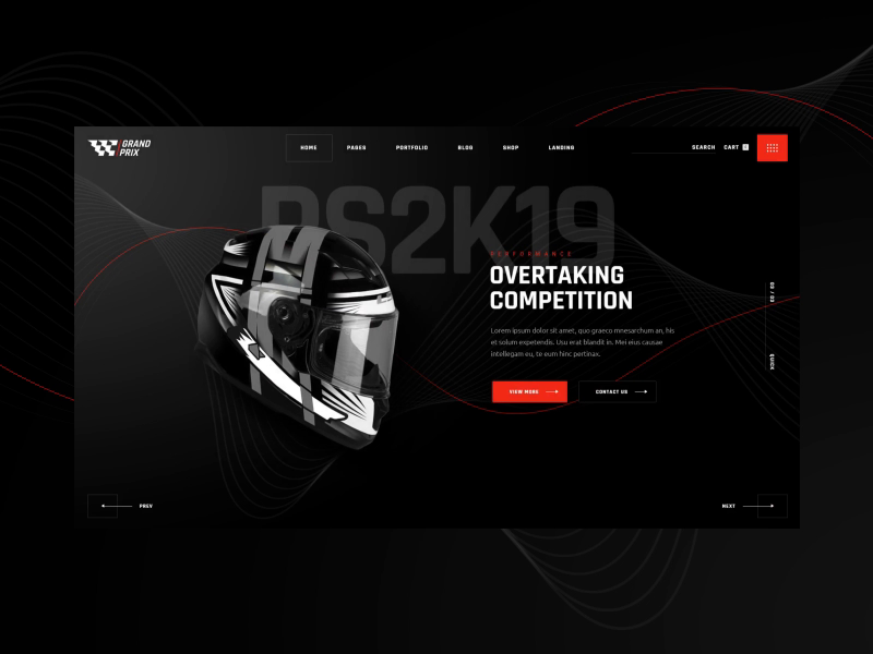 grandprix motorcycle wordpress theme