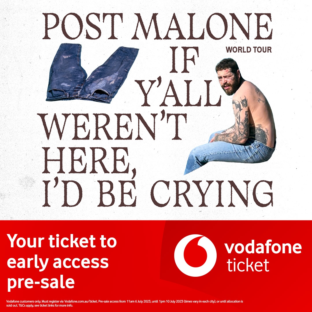 post malone vodafone presale