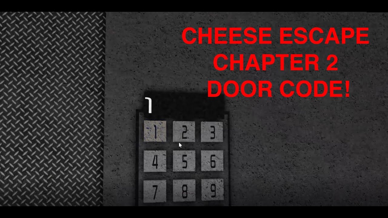 cheese escape chapter 2 code