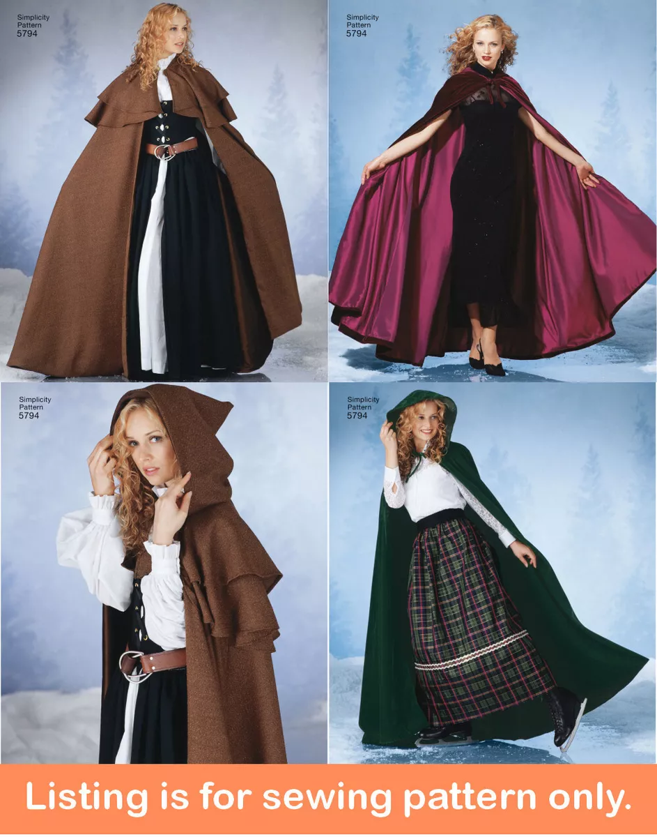 cloak sewing pattern