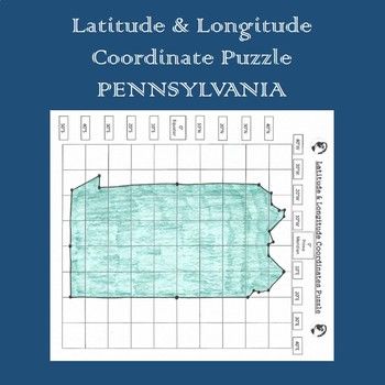 pennsylvania latitude and longitude