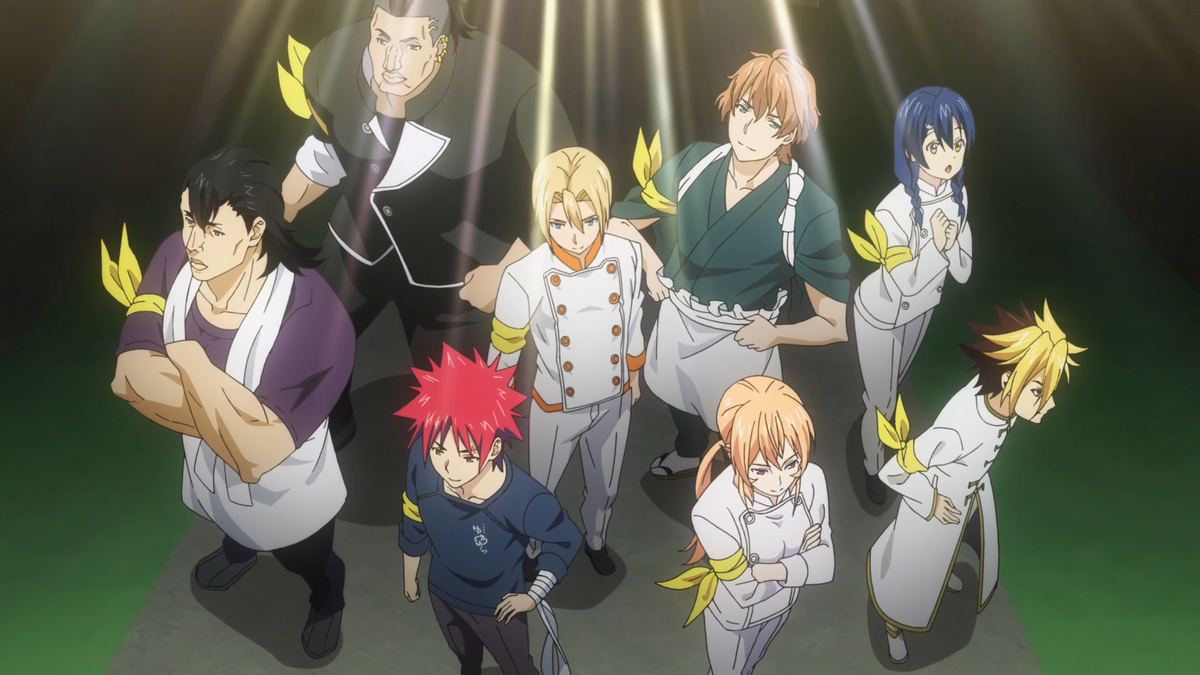 food wars team shokugeki