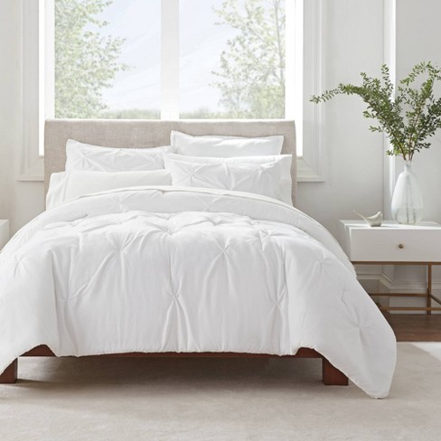 white full size comforter set