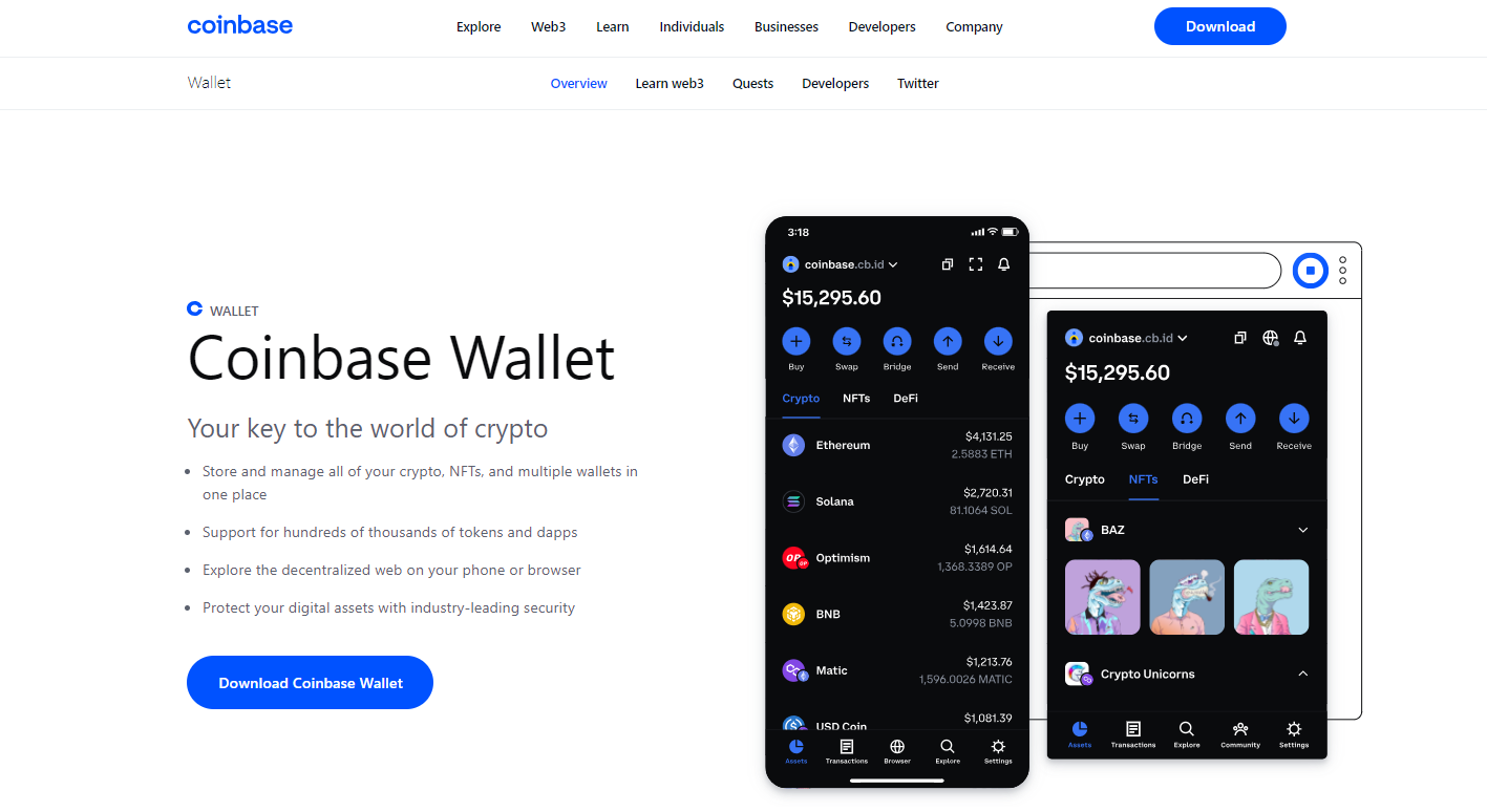 coinbase wallet extension