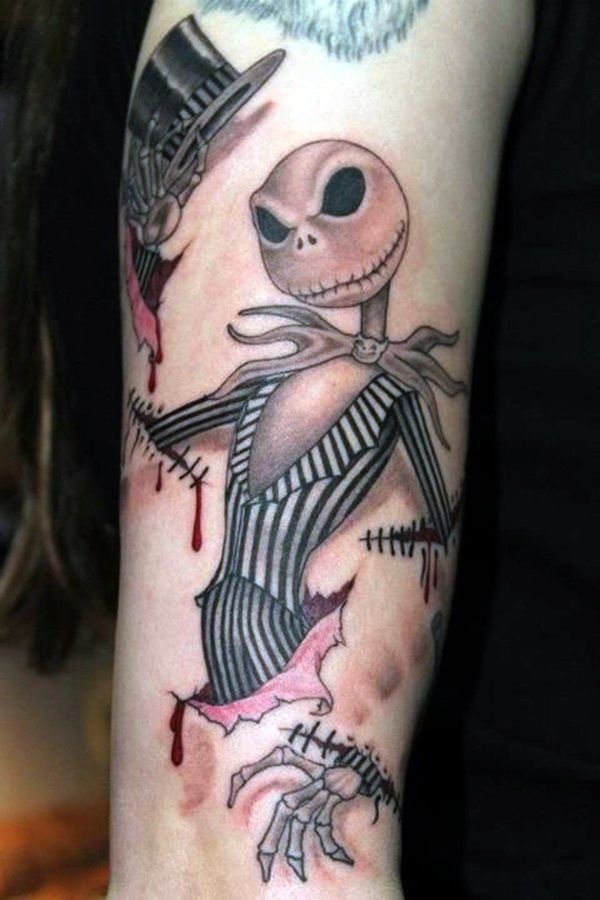 skeleton jack tattoos