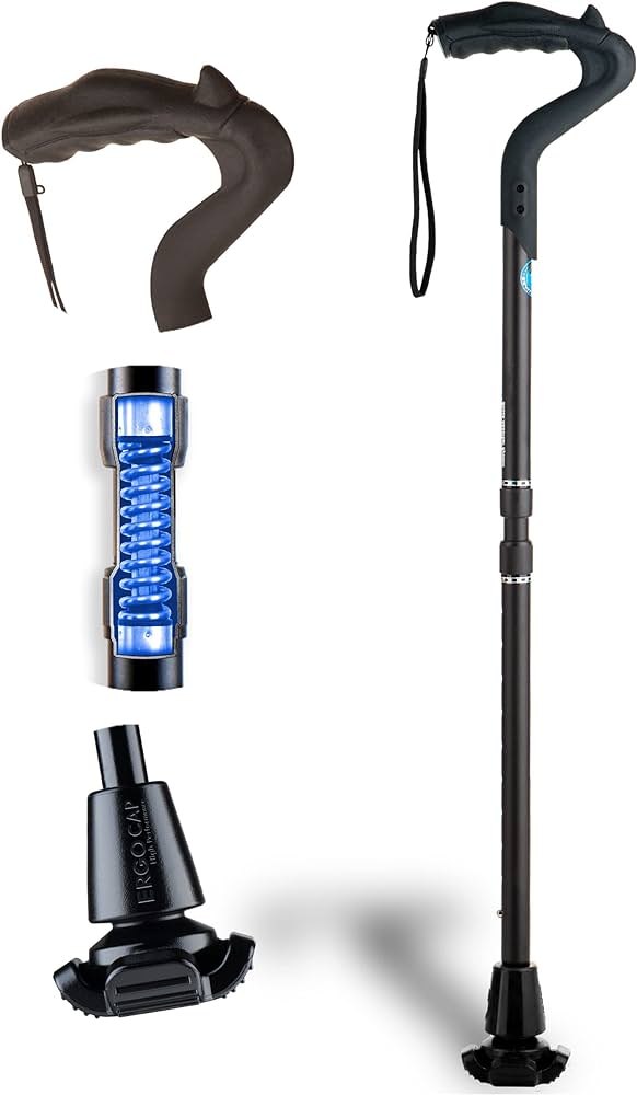 ergonomic walking cane