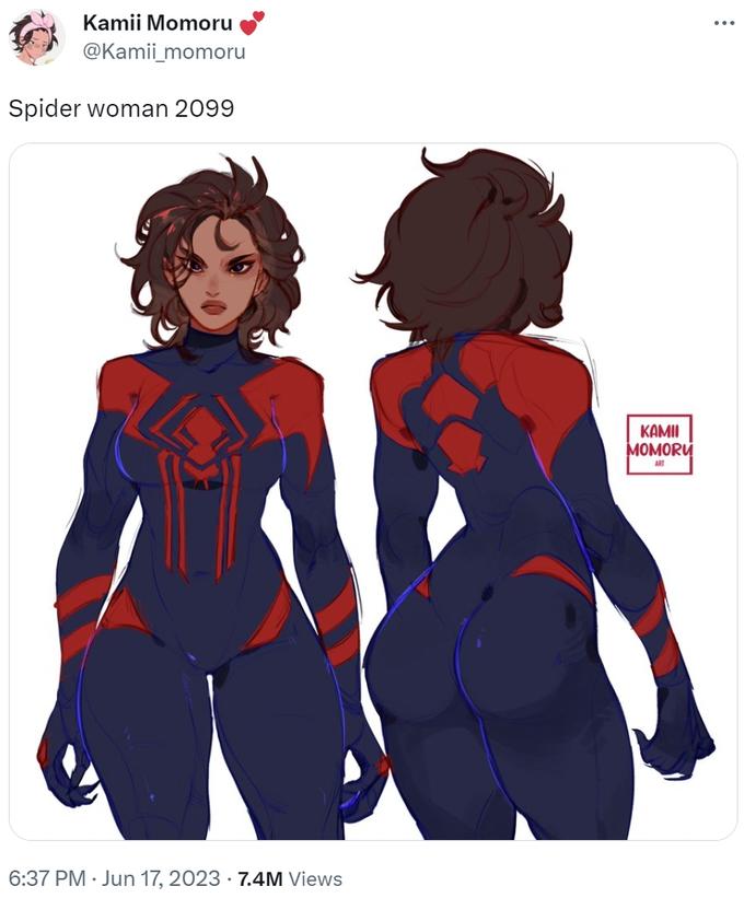 spider man genderbend