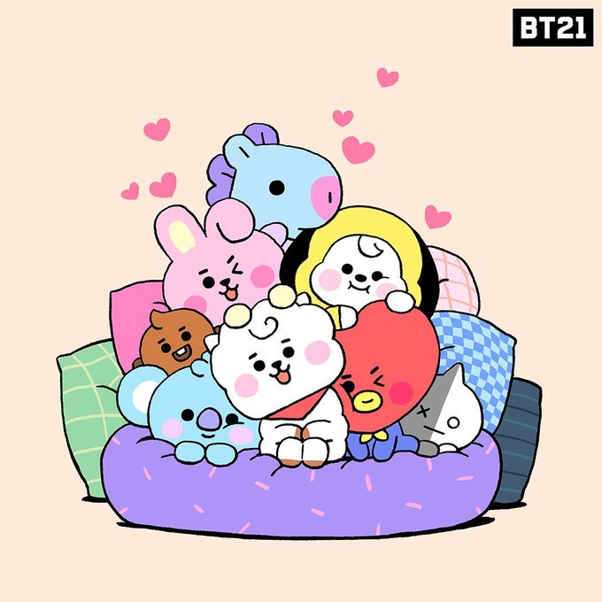 dibujos bt21