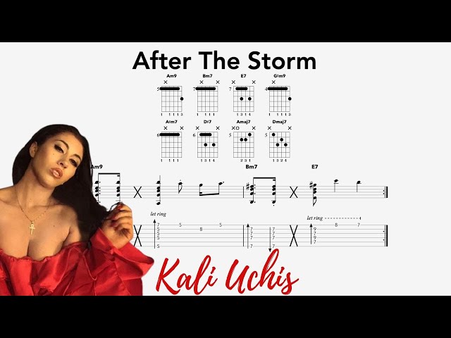 after the storm chords