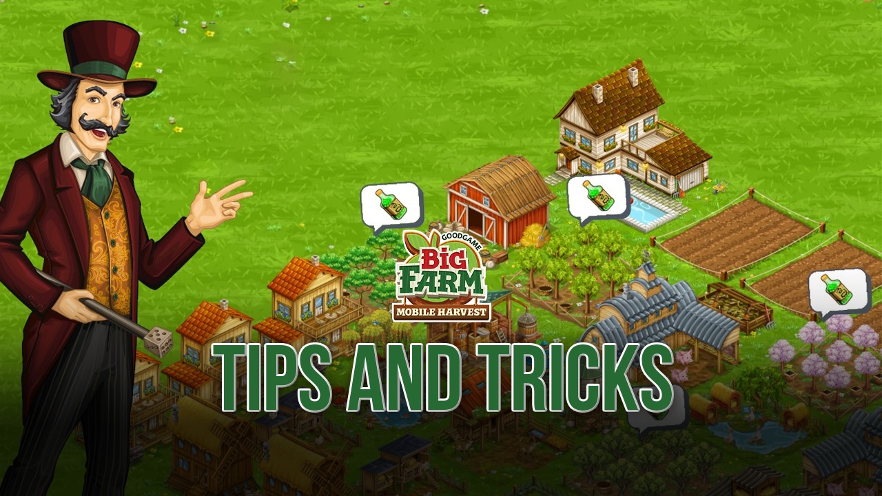 big farm game tips