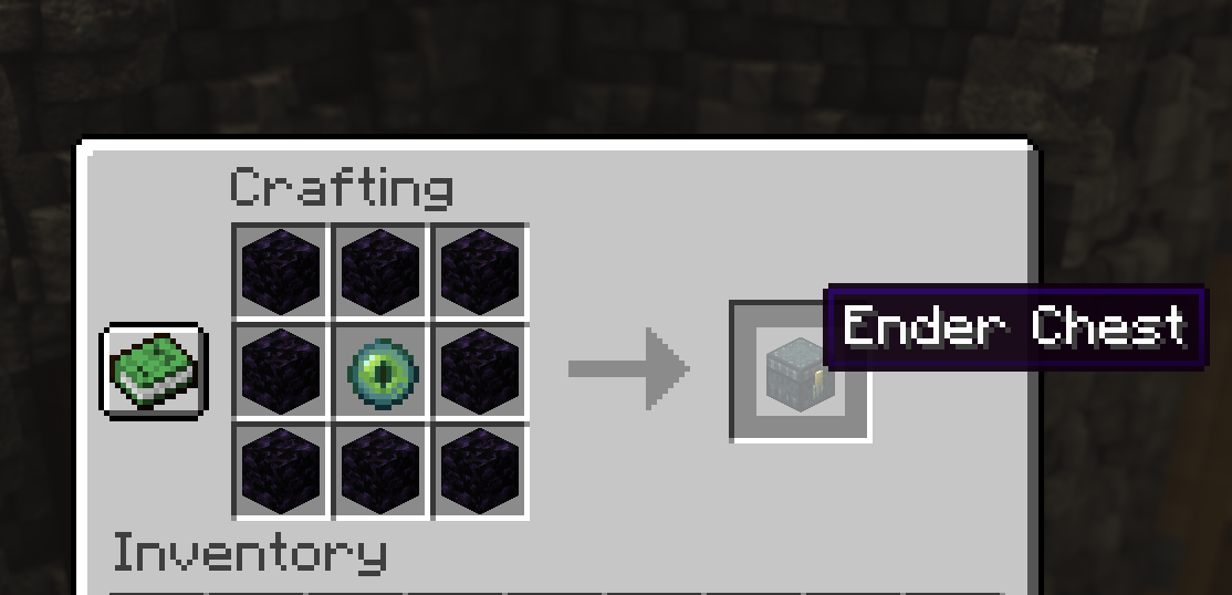 how to craft ender chest